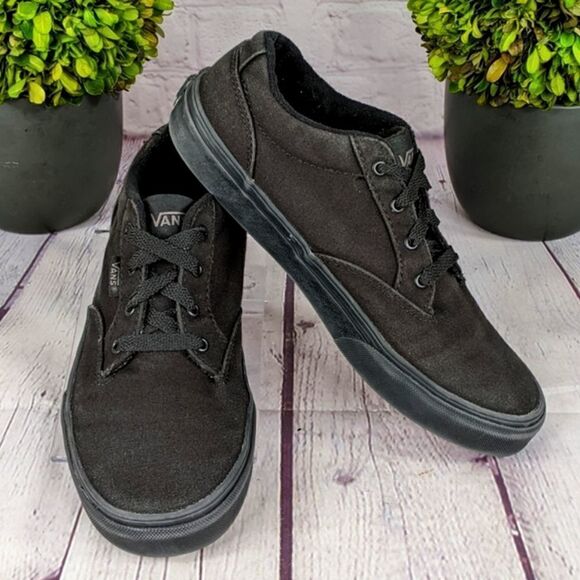 Vans Youth Comfycush Era Sneakers Black on Black Blackout - Picture 1 of 9